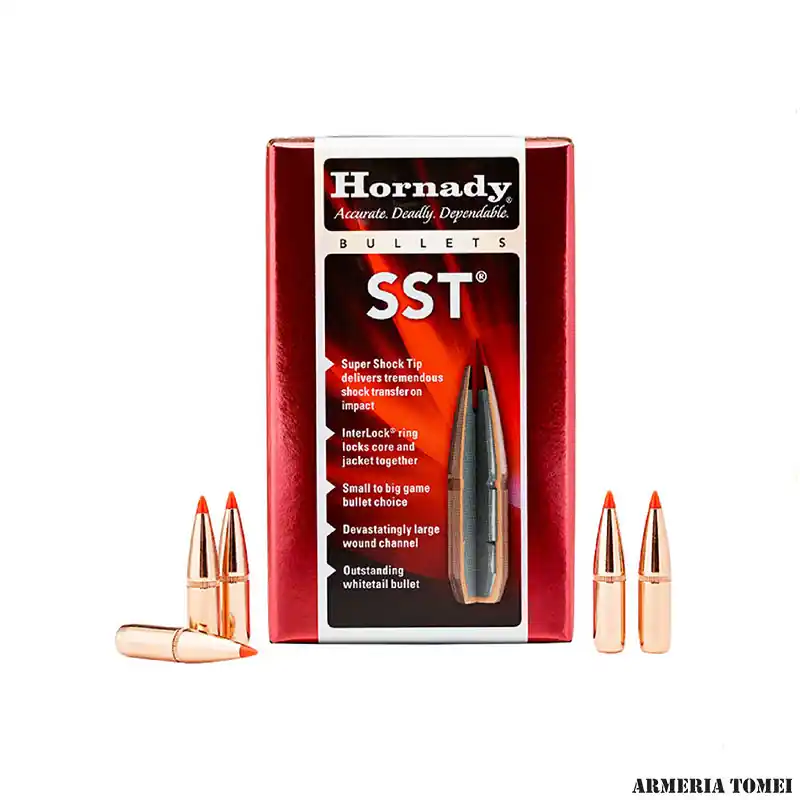 HORNADY - PALLE - 30 CAL .308 " 180GR SST (100 PZ.) -30702