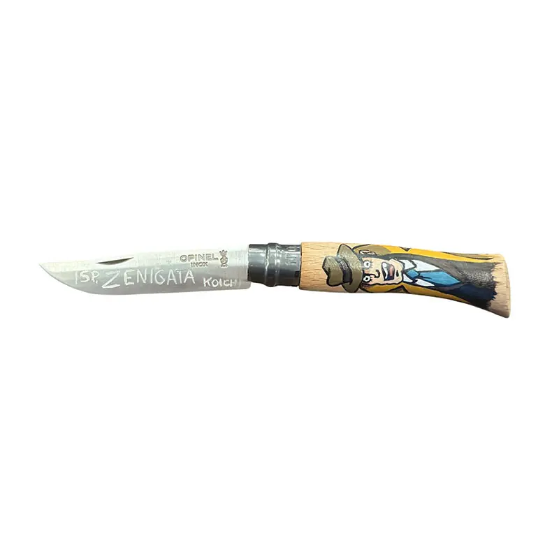 COLTELLO - OPINEL - N.7 INOX REALIZZATO A MANO ZENIGATA