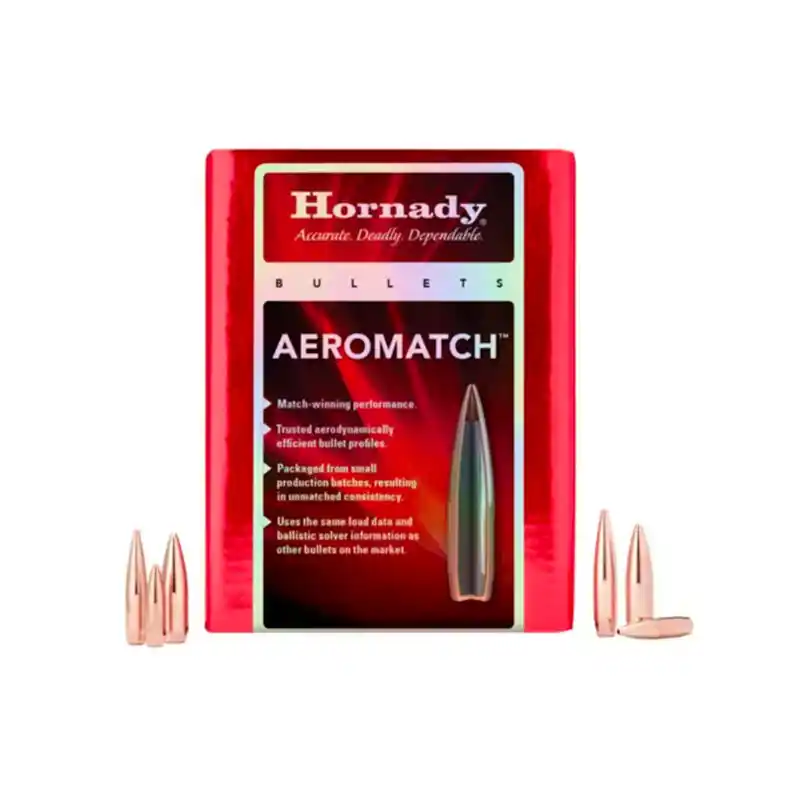 HORNADY - PALLE - 6.5 mm .264 140 gr AEROMATCH™