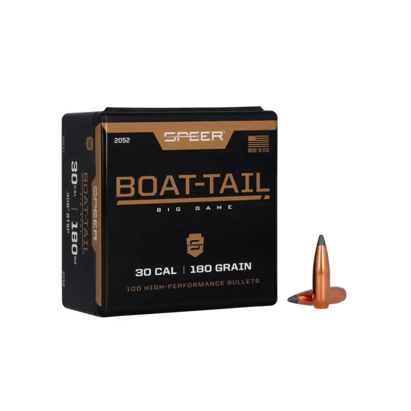 PALLE - SPEER - BOAT-TAIL 30 CAL 180GR .308 " BTSP 100 PZ