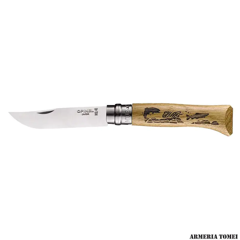 COLTELLO - OPINEL - ANIMALIA N°08 INOX "TROTA "