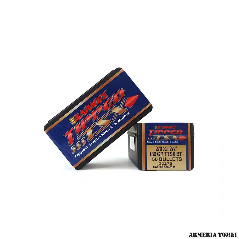BARNES - PALLE - OGIVE BARNES TIPPED TSX CAL 270 .277 " 130GR TTSX BT (50 PZ)