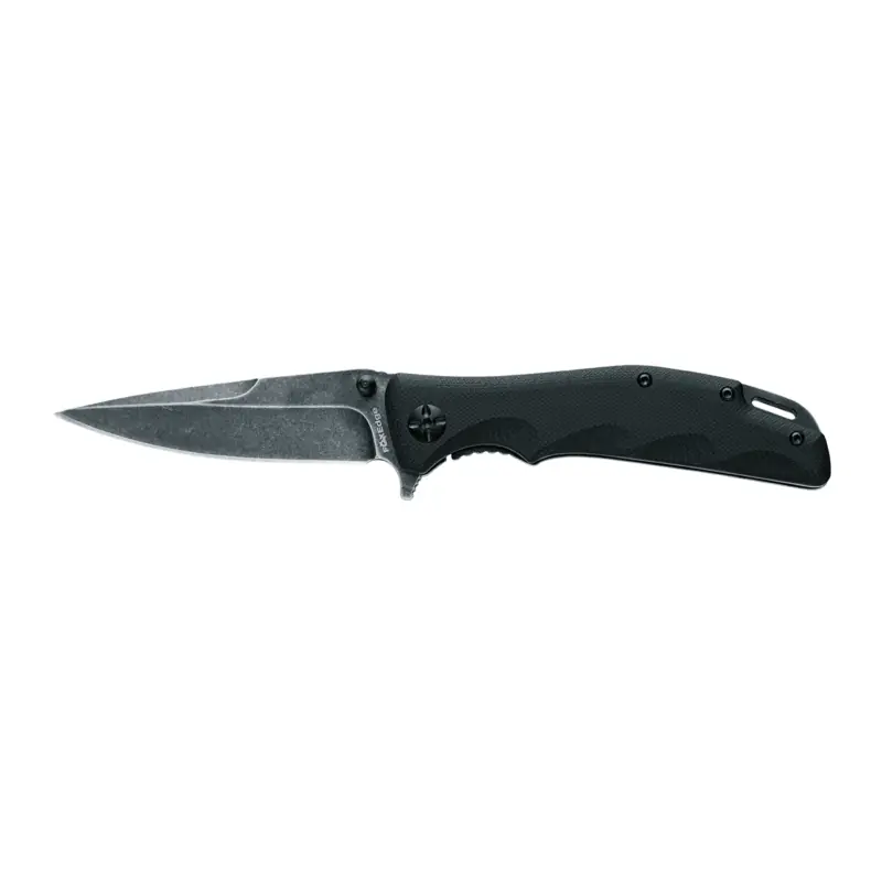 COLTELLO - FOX KNIVES/EDGE - MANDATORY FUN Nero