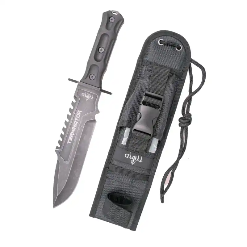COLTELLO - THIRD - “TERMINATOR” LAMA ACCIAIO 22CM
