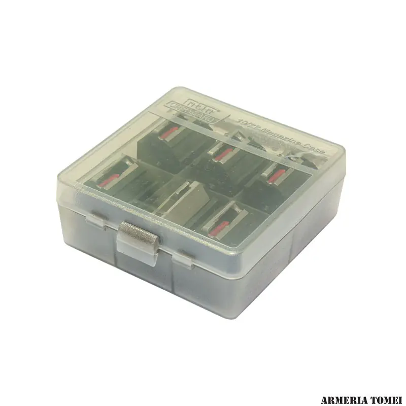 MTM CASE-GARD - CASSETTA PORTACARICATORE ROTARY RUGER 10/22 - SMOKE (TMC1022)