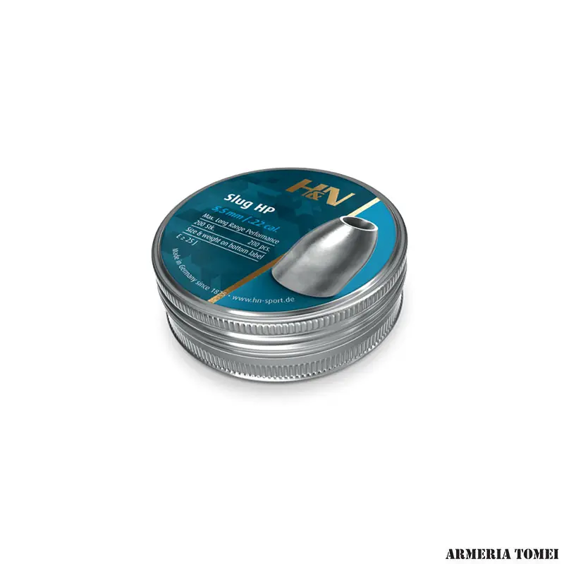 PALLINI ARIA COMPRESSA - H&N DIABOLO SLUG HP 5.5MM .217 21 GR >25J (CONF. 200 PZ)