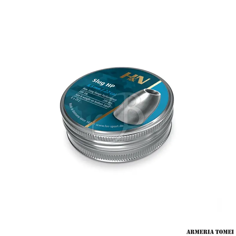 PALLINI ARIA COMPRESSA - H&N DIABOLO SLUG HP 5.5MM .218 21GR >25J (200PZ)