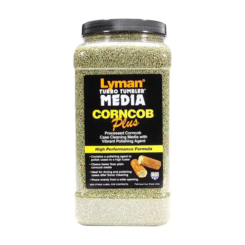 LYMAN - GRANIGLIA TURBO TUMBLER MEDIA CORNCOB PLUS 4.5lbs (2.04kg)