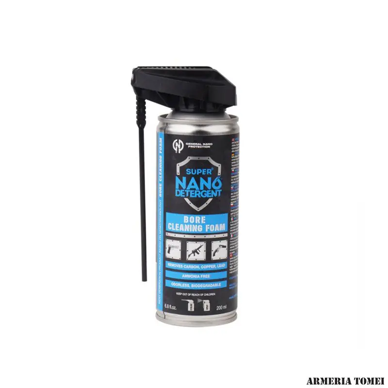 SUPER NANO DETERGENT - BORE CLEANING FOAM 200ml (SCHIUMA PER CANNE RIGATE)