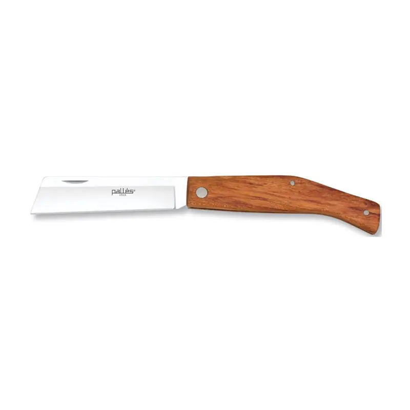 COLTELLO - PALLES - MANICO LEGNO LAMA ACCIAIO INOX 7cm