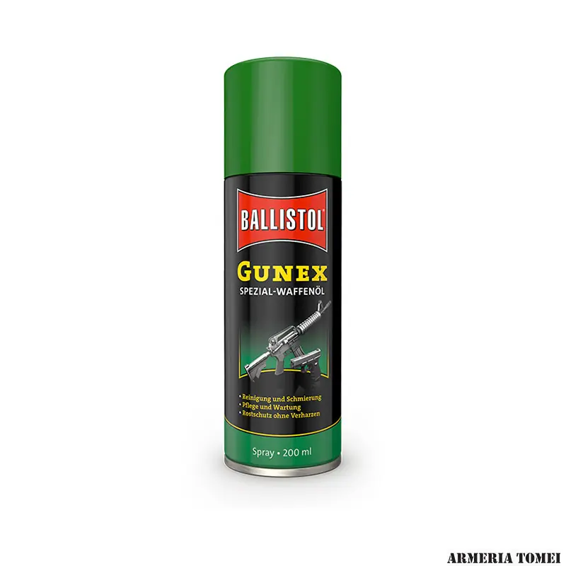 BALLISTOL - GUNEX OLIO SPRAY PER ARMI 200ml