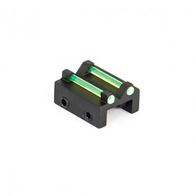 TONI SYSTEM - TACCA DI MIRA PER BINDELLA INFERIORE A 8,1mm FIBRA OTTICA VERDE DA 1,5mm