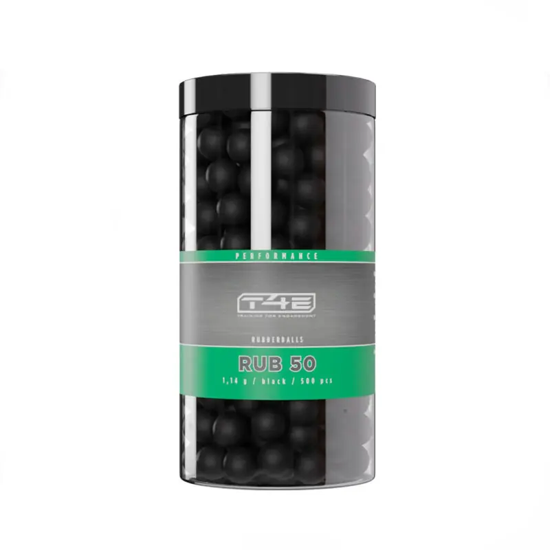 UMAREX - T4E .50 " RUBBER NERA 1.14G (500PZ)