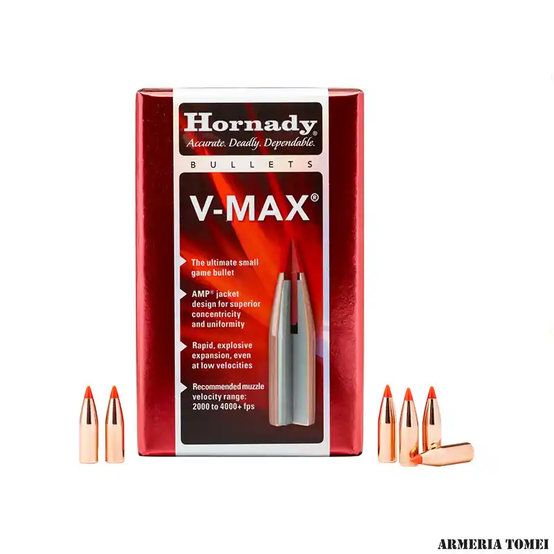 HORNADY - PALLE - 6mm .243 75 gr V-MAX® (100PZ) -22420