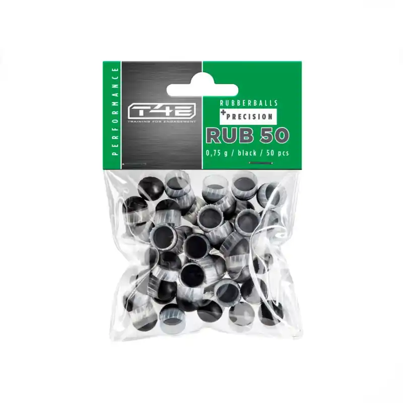 UMAREX - RUBBERBALLS PRECISION RUB 50 0,75g black 50pz