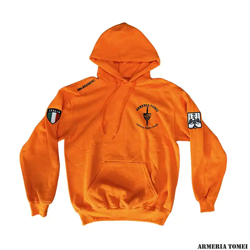 FELPA ARMERIA TOMEI ORANGE FLUO EDITION