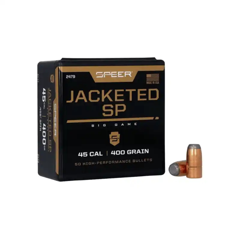 PALLE - SPEER - JACKETED SP 45 CAL 400GR .458 " SPFN (50 PZ) -2479