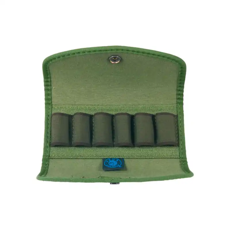 VEGA HOLSTER - PORTA COLPI PER FUCILE IN CORDURA 6 CELLE ELASTICHE CON PASSANTI NASTRO CAL. 12/20