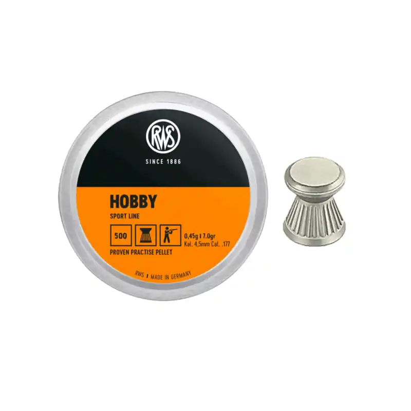 RWS - HOBBY Sport Line 0,45g 7.0gr cal 4,5mm (.177) (500PZ)