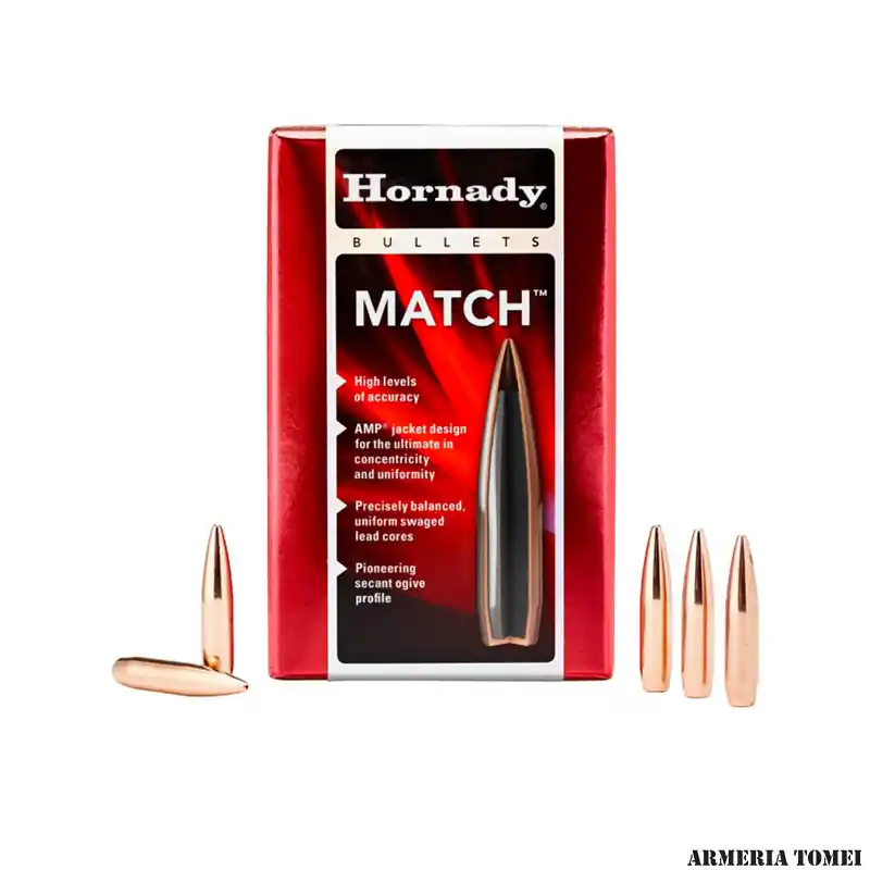 HORNADY - PALLE - 22 Cal .224 53 gr HP Match™ (100 PZ) -2250