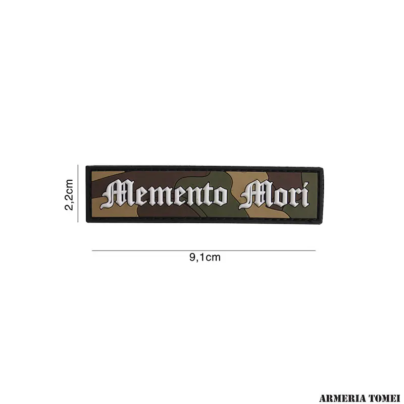 PATCH - 3D PVC MEMENTO MORI WOODLAND 6139