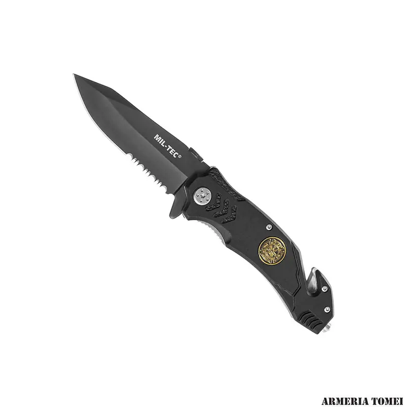 COLTELLO - MIL-TEC - VIGILI DEL FUOCO NERO
