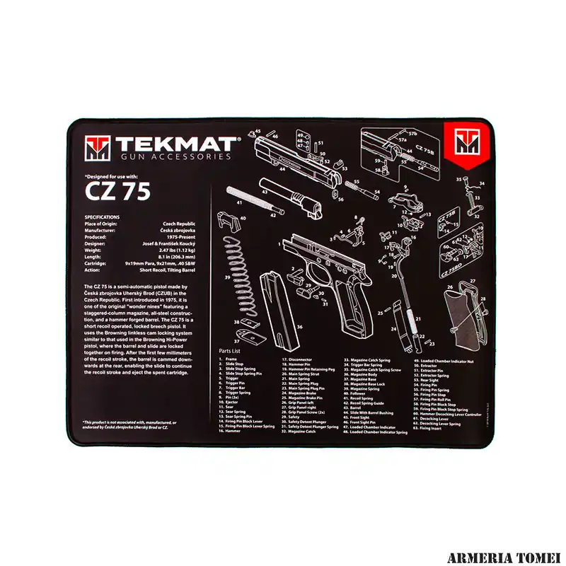 TAPPETINO – TEKMAT – PREMIUM BENCH MAT CZ-75 51x38cm