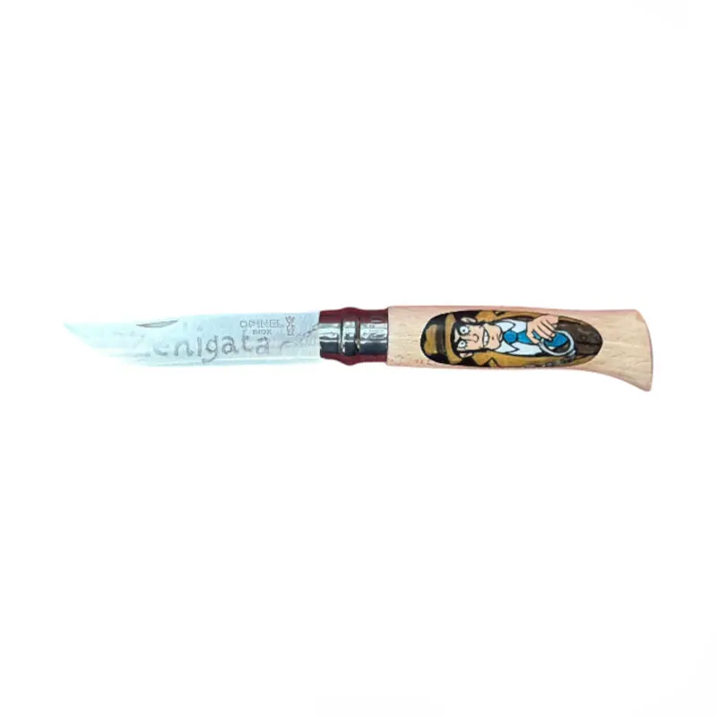 COLTELLO - OPINEL - N.8 INOX REALIZZATO A MANO ZENIGATA