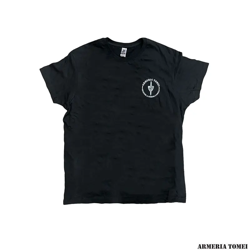 T-SHIRT - ARMERIA TOMEI TACTICAL BLACK