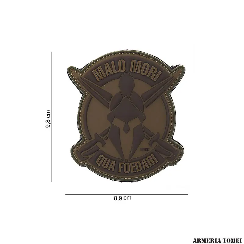 PATCH - 3D PVC MALO MORI VERDE 10114