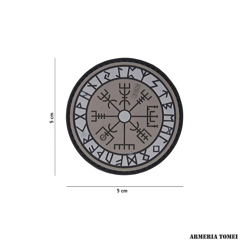 PATCH - 3D PVC VIKINGS VEGVISIR GRIGIO 17003