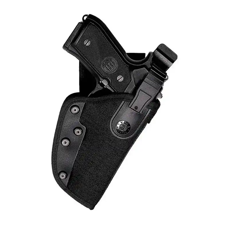 VEGA HOLSTER - FONDINA IN CORDURA DA CINTURA SGANCIO RAPIDO "VEGA STOP SNAP " PER LARGE AUTO, BERETTA 92/98, M9A1, TANFOGLIO FORCE, TAURUS PT92/99
