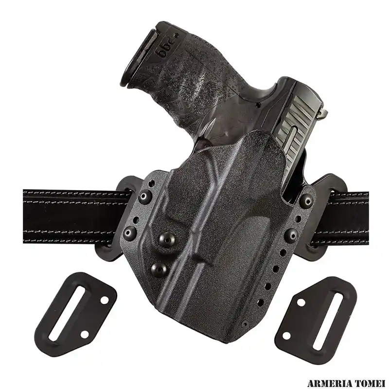 FONDINA - RADAR - SEMIASCELLARE "DROP " POLIMERO INIEZIONE GLOCK 19+GLOCK 17(CANNA SCOPERTA)