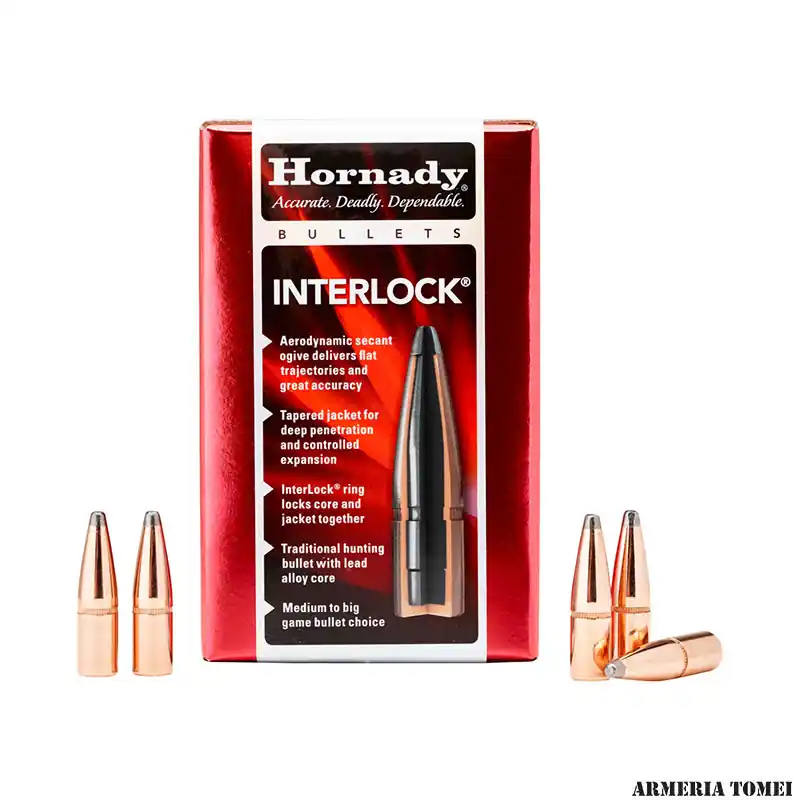 PALLE DA RICARICA - HORNADY - 7.62 Cal .310 123 gr SP - 3140 (100 PZ)