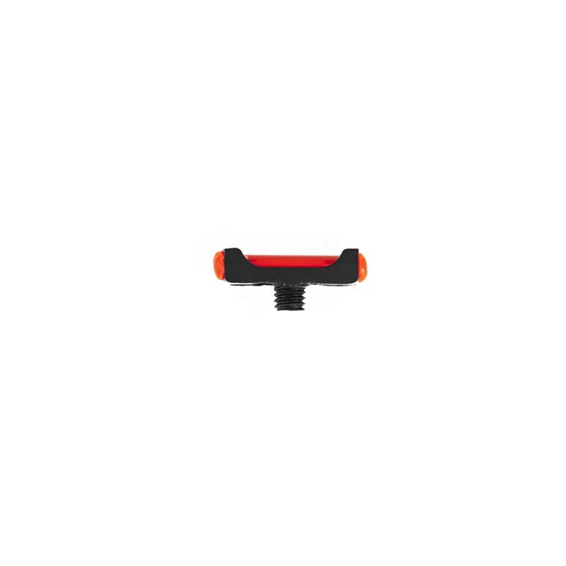 TONI SYSTEM - MIRINO FILETTATO DIAMETRO 2,6 mm - FIBRA OTTICA ROSSA DA 2 mm
