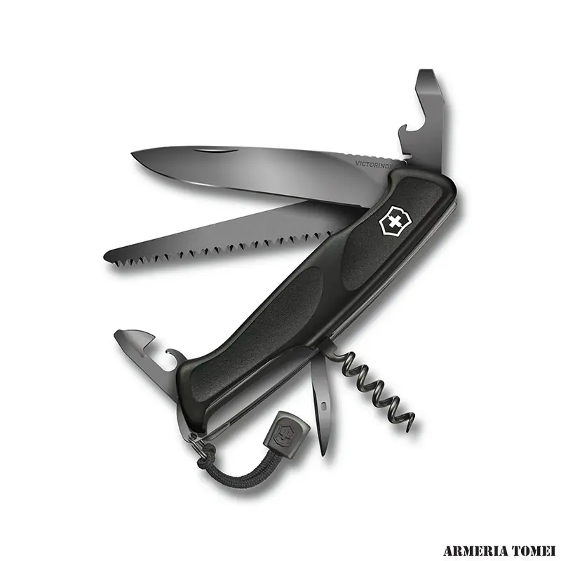 COLTELLINO SVIZZERO - VICTORINOX - RANGER GRIP 55 ONYX BLACK
