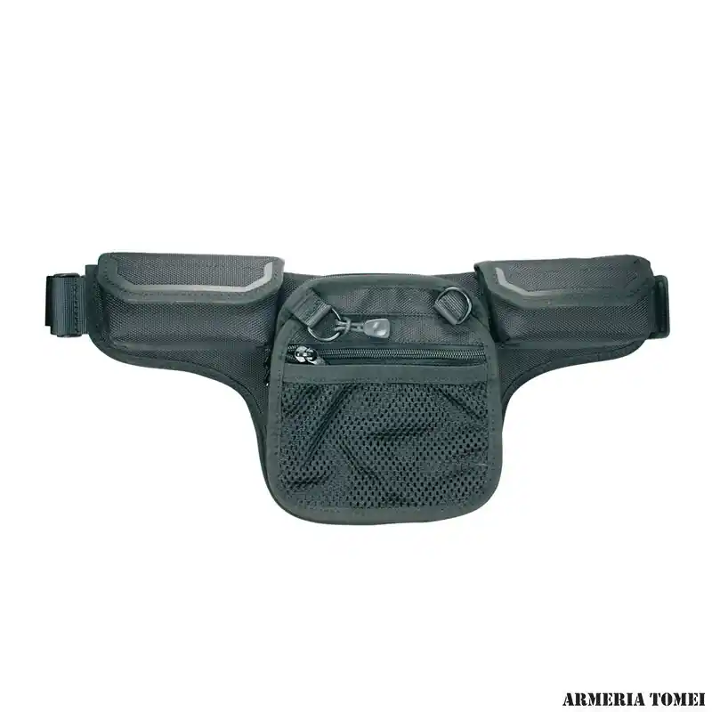 RADAR - MARSUPIO IN NYLON TRE TASCHE CON PATTINA PORTA CARICATORE
