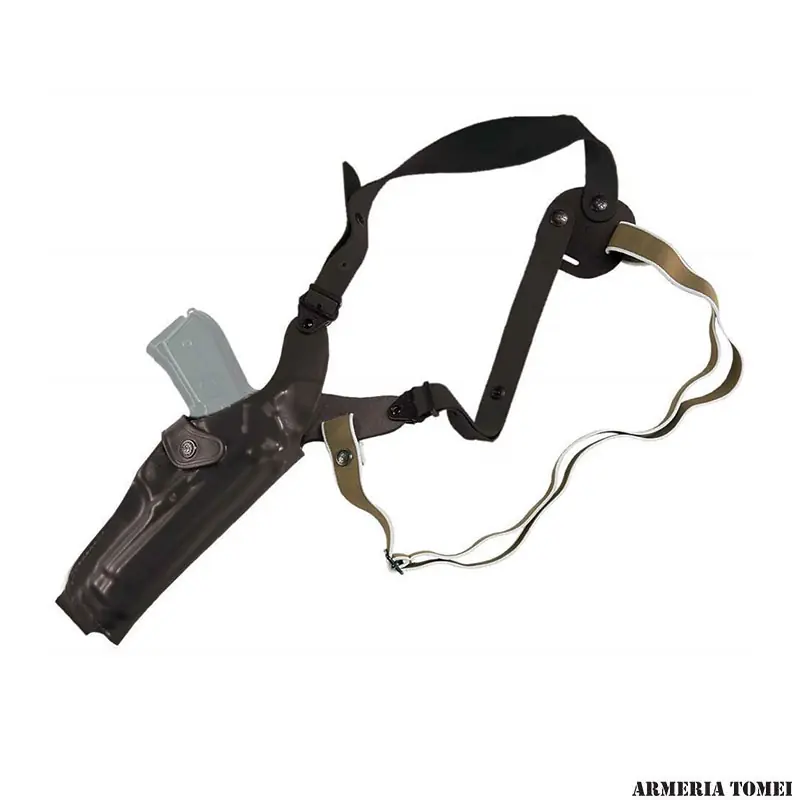 VEGA HOLSTER - FONDINA ASCELLARE CUOIO VERTICALE REGOLABILE LARGE AUTO 98FS