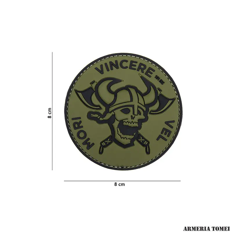 PATCH - 3D PVC MORI VINCERE VEL VERDE 18088