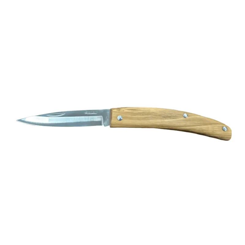 COLTELLO - GOBBO ABRUZZESE LAMA SATINATA - OLIVO 22cm