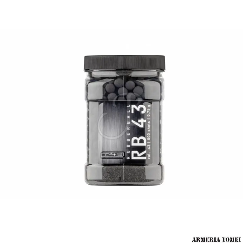 UMAREX - T4E .43 " RB PRAC NERA 0.75G (500PZ)