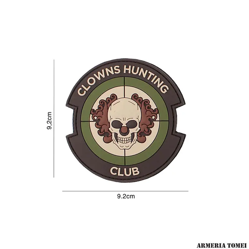 PATCH - 3D PVC CLOWNS HUNTING CLUB 3116