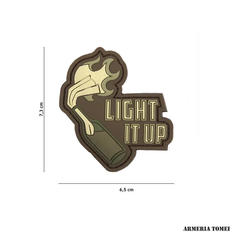 PATCH - 3D PVC LIGHT IT UP 9010