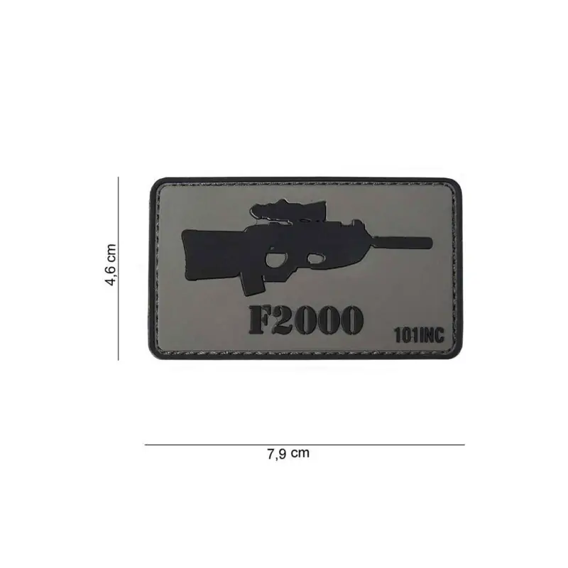 PATCH - 3D PVC F2000 10041