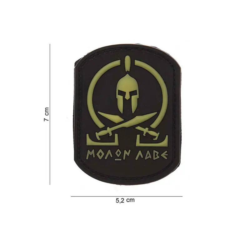 PATCH - 3D PVC MOLON LABE SPARTAN SWAT 12003