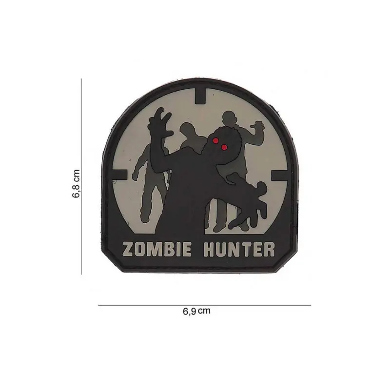 PATCH - 3D PVC ZOMBIE HUNTER SWAT 12033