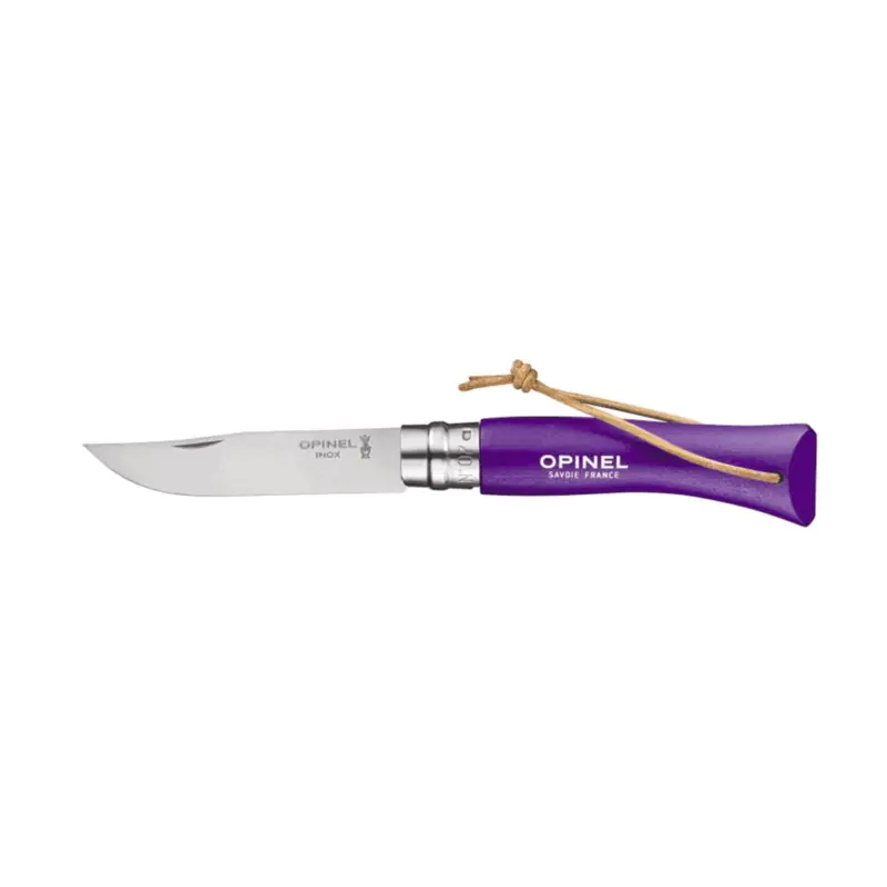 COLTELLO - OPINEL - N°07 INOX BAROUDEUR "VIOLET "
