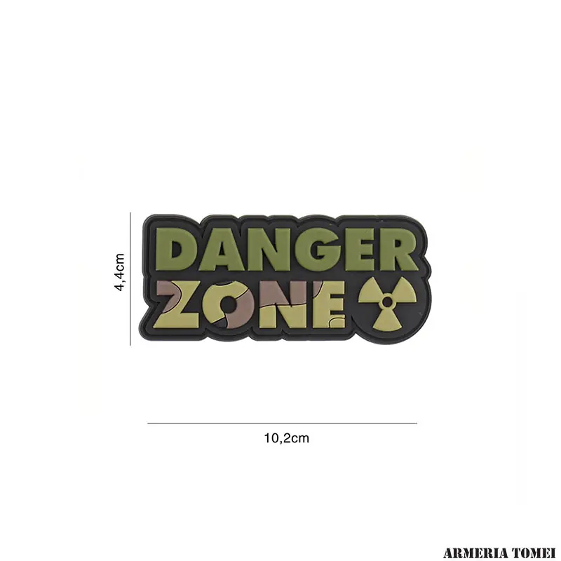 PATCH - 3D PVC DANGER ZONE CAMO 2111