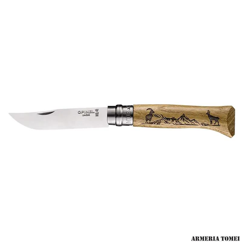 COLTELLO - OPINEL - ANIMALIA N°08 INOX "CAMOSCIO "