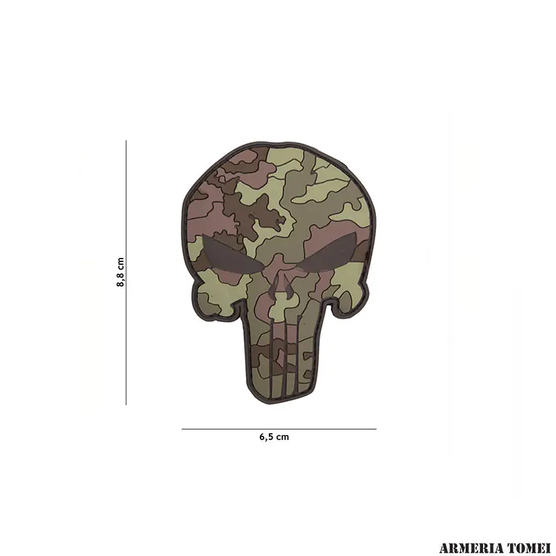 PATCH - 3D PVC PUNISHER ITALIAN CAMO 19053